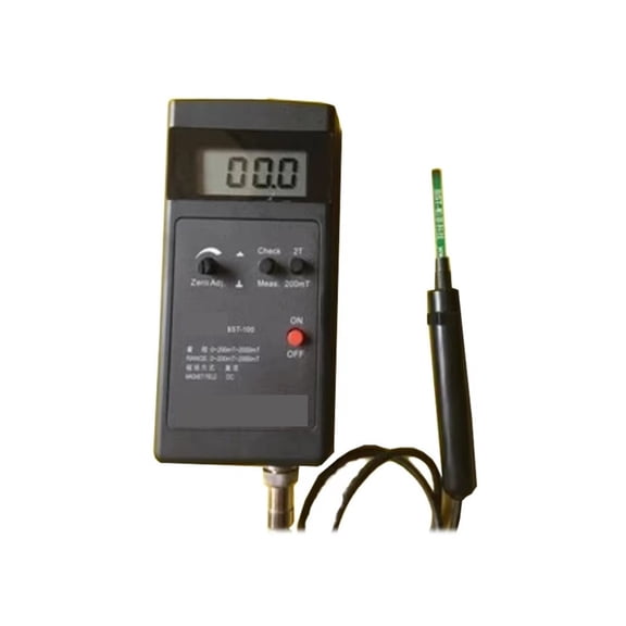 BST100 Handheld Digital Gauss Meter - Accurate Magnetic Field Strength Measurement Tool