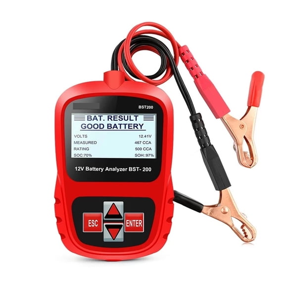 BST200 Automotive Car Battery Tester Multi Languages Battery Analyzer Scanner Car Diagnostic Tool ,Wide Application
