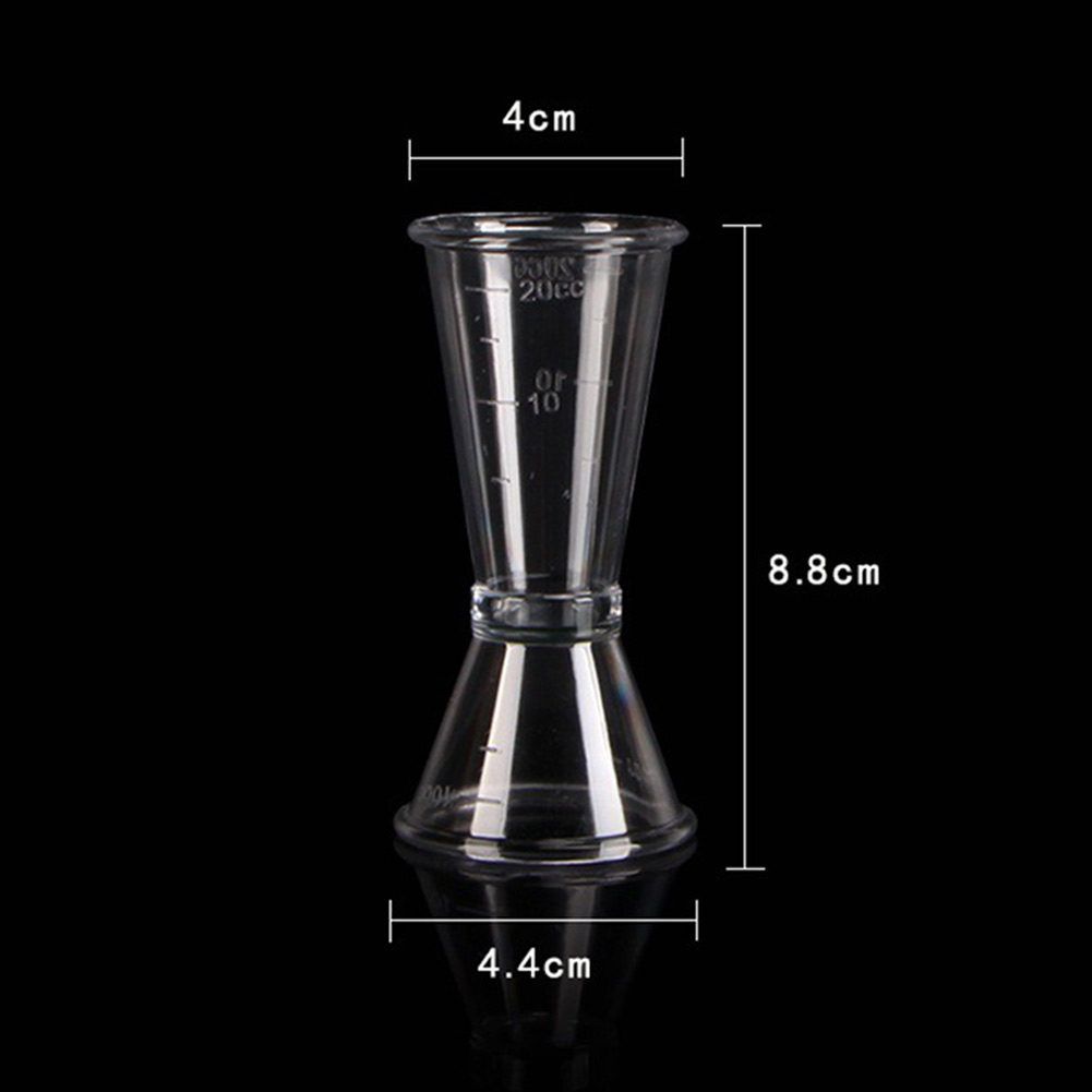 BSTHOE 10 20ml 20 40ml Cocktail Shaker Measuring Cup Scale Cup Bar Tool ...