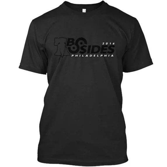 BSidesPhilly Men 2016 Tee T-Shirt Made in the USA Size S to 5XL