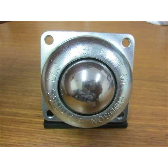 BT-1 1/2 CS/SS Flange Ball Transfer 1-1/2 Main Ball Mounted Bearings