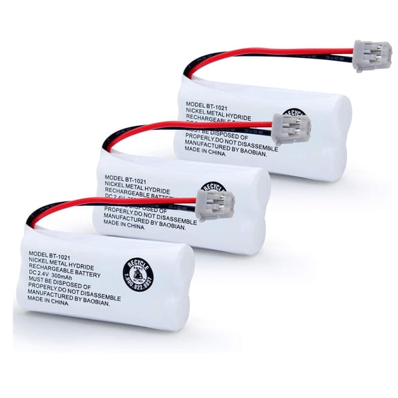 BT-1021 BBTG0798001 Compatible with Uniden BT-1021 BT1021 BT-1008 BT-1016 BT-1025 2.4V Cordless Handset Phone Battery