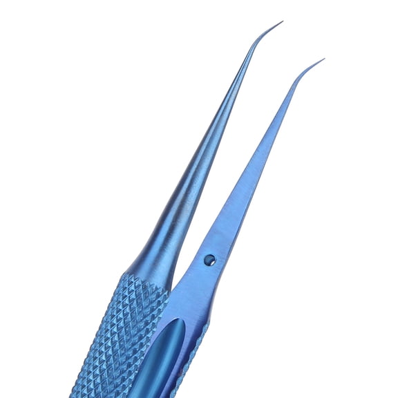 BT-15 Titanium Alloy  Tweezers with Anti-Bending Tool, 0.15mm Pointed Tip, Anti-Magnetic & Rust Resistant for Microscope Maintenance 0.15mm Fingerprint Flying Line