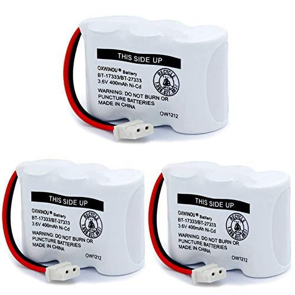 BT17333 BT27333 Handset Telephone Rechargeable Battery 2/3AA 3.6V NICD Cordless Phone Battery