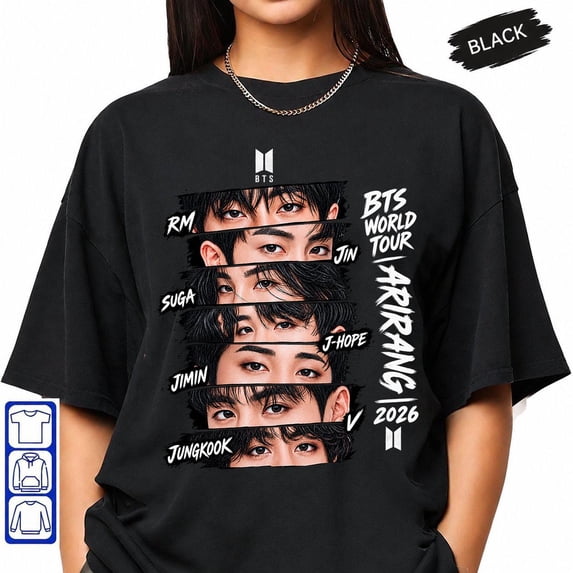 BT 2026 Tou Shirt, Tou Concert Tee, Ar Kpop Fan Gift Shirt
