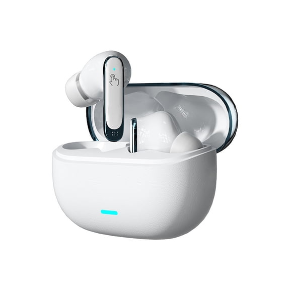 BT 5.4 In-Ear Translator Earbuds, AI Intelligent Translation, LED Battery Indicator, Portable Business Travel Headset