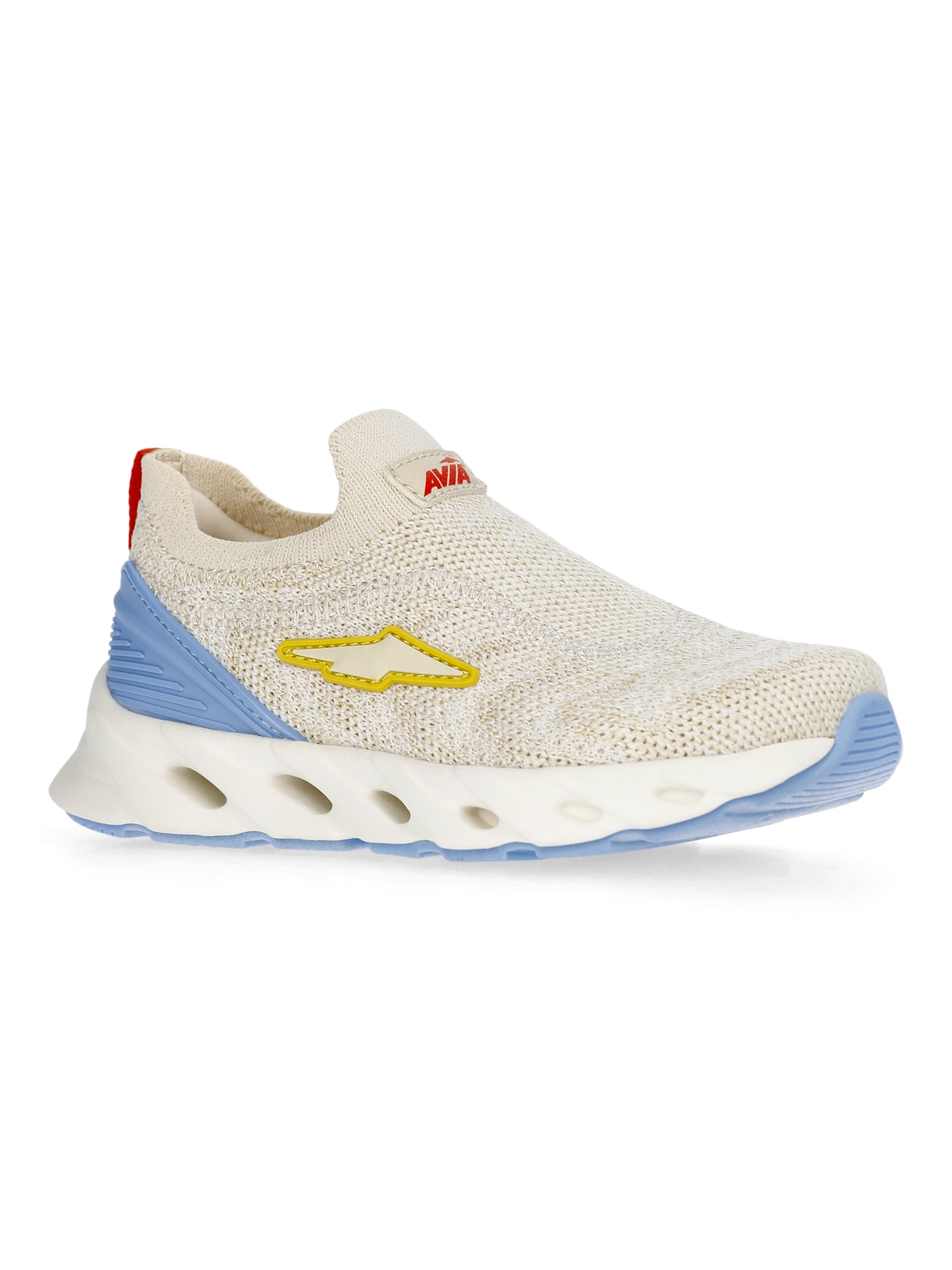 Avia Honeycomb Toddler, Little, and Big Kid Slip On Knit Sneakers