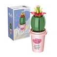 thumbnail image 1 of Artificial Plant Building Set with Flowers, Home Décor Accessory for Adults, Botanical Collection, Creative Building Project for Adults, Gift Idea for Kids Girls Women Cactus(55 Pieces), 1 of 6