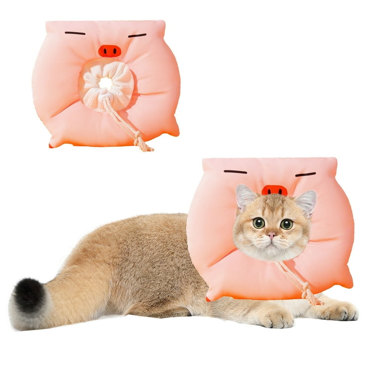 Pet Cone Cat E Collar Alternative Cat Recovery Collar, Adjustable