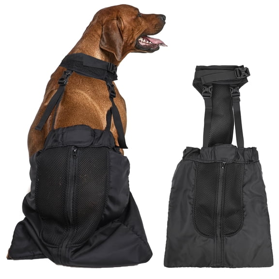 Dog Drag Bag for Paralyzed Pets, Dog Wheelchair Alternative Protect Legs Limbs For Disabled Paralyzed Rear Legs Cats Small Medium large Dogs 2XL