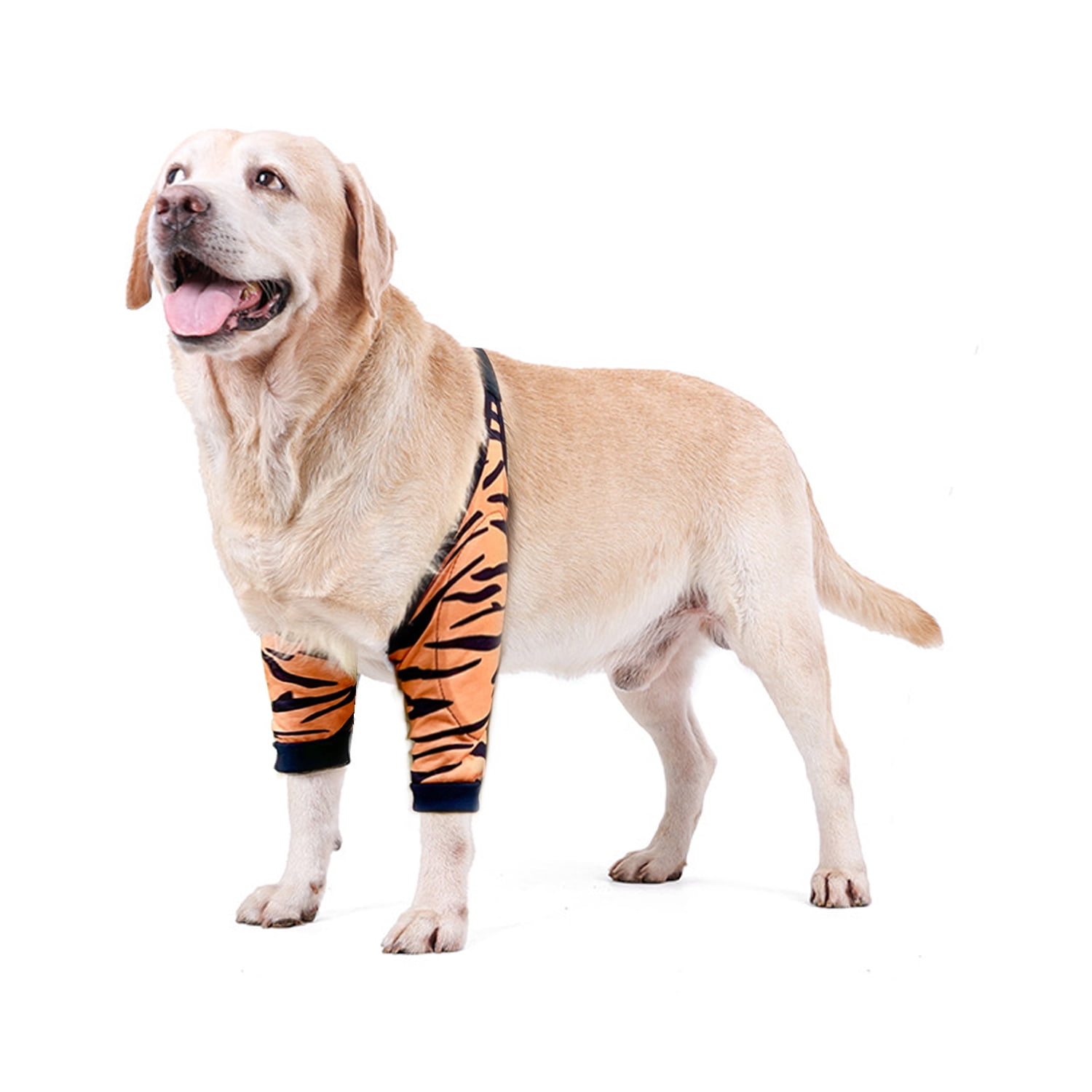 BT Bear Dog Elbow Protector, Dog Front Leg Recovery Sleeve for Prevent Licking Wound, Elbow