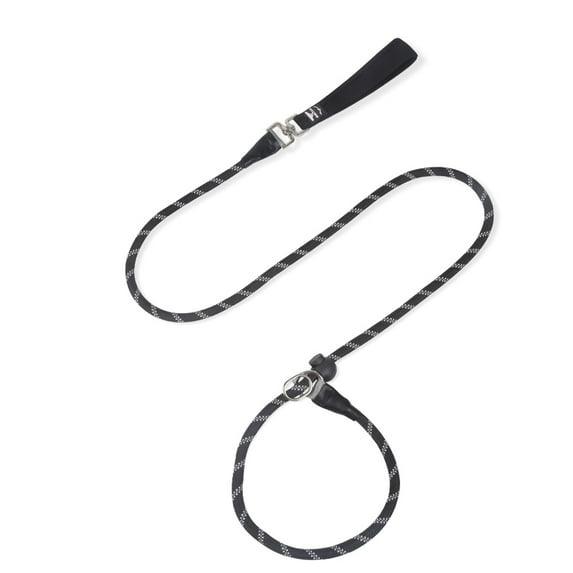 BT Bear Dog Leash, 5 FT Heavy Duty Dog Leash, Strong Training Rope Slip Leash with Reflective Threads for Small Medium and Large Dogs Black