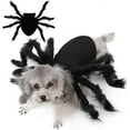thumbnail image 1 of BT Bear Halloween Dogs Costume, Furry Giant Simulation Spider Cosplay Dress up, Halloween Pets Accessories Decoration for Puppy Small Medium Dogs S, 1 of 6