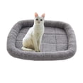 thumbnail image 1 of Pet Bed,Dog Warm Sleeping Blanket Washable Bed Mat Cat Pad for Puppy Small Dog Cat (L, Grey), 1 of 4