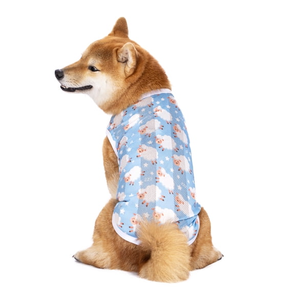 BT Bear Pet Clothes,Dog Summer T-Shirt Cool Breathable Sunscreen Dog Vest Clothes Outfit Costume for Medium Large Dogs