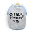 thumbnail image 1 of BT Bear Pet Clothes, Dog T-Shirt Cotton Breathable Vest Puppy Costume for Small Medium Dog (L, Grey), 1 of 2