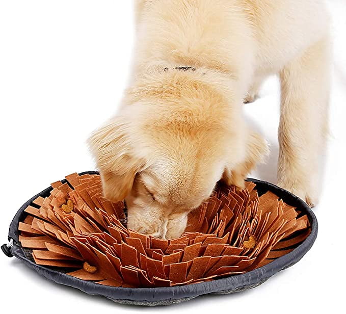 Pet Snuffle Mat, Dog Snuffle Bowl Mat Slow Feeding Nose Work Training ...