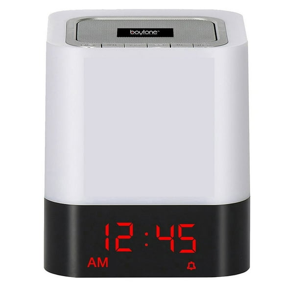 BT Clock Radio Touch Lamp with Red LED BT-83CR