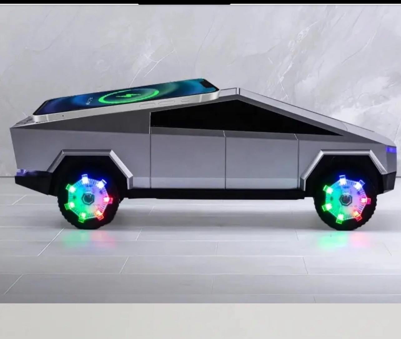 BT Cybr Truck Shape Bluetooth Portable Speaker LED light support USB/FM