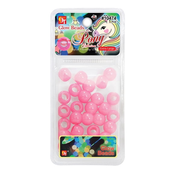 BT Extra Large Glow Round Beads