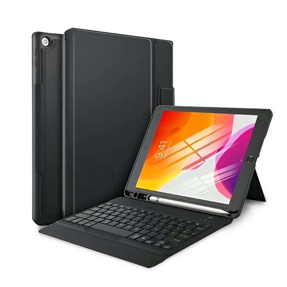 CODi Bluetooth Keyboard Case for iPad 10.2" (9th, 8th, 7th Gen) with Apple Pencil Holder