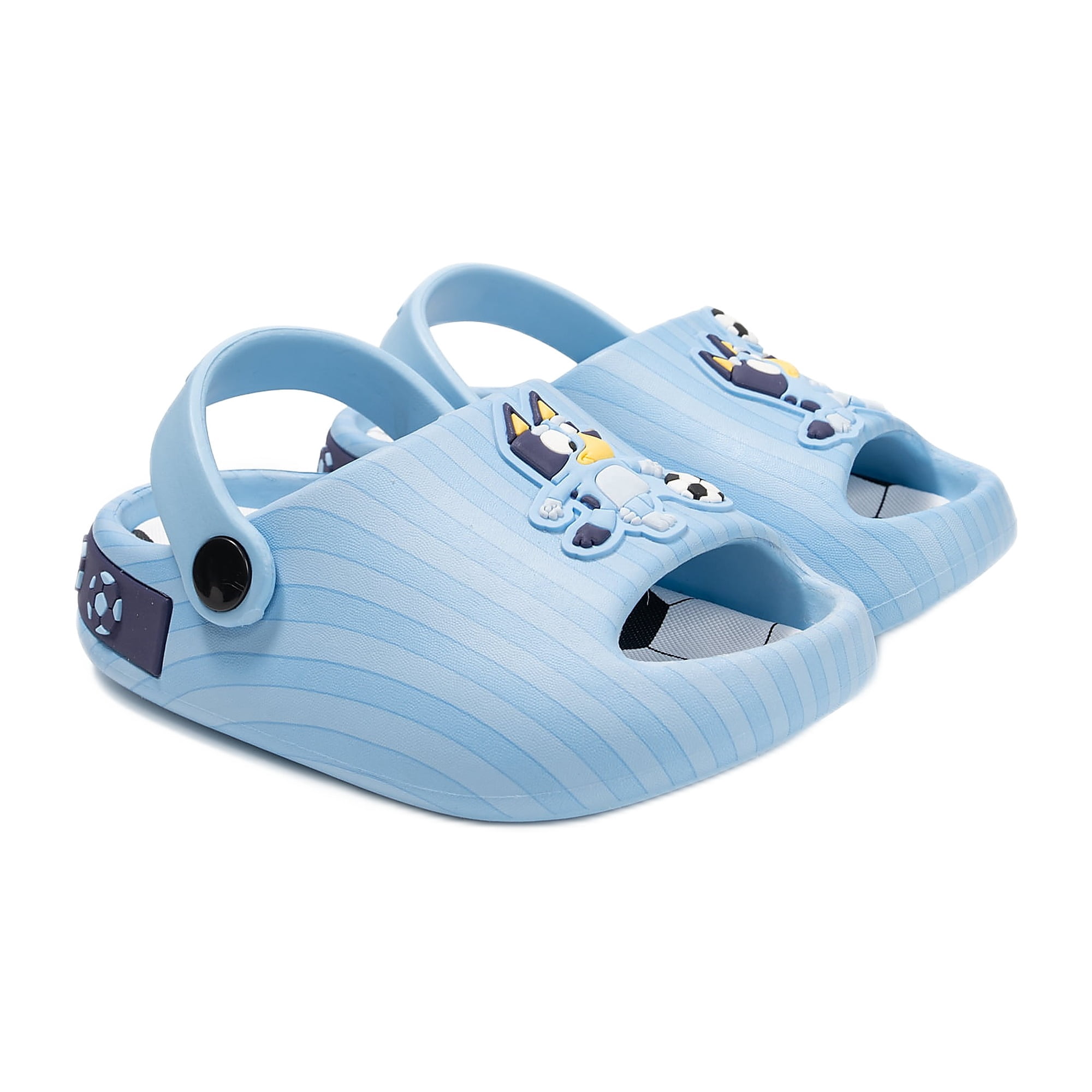 Toddler Boys Soccer Print Slip On Sandal Clog