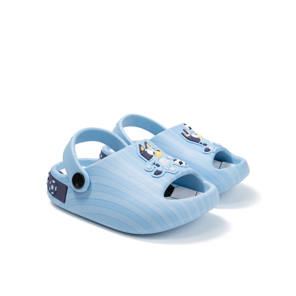 Bluey Toddler Boys Soccer Print Slip On Sandal Clog
