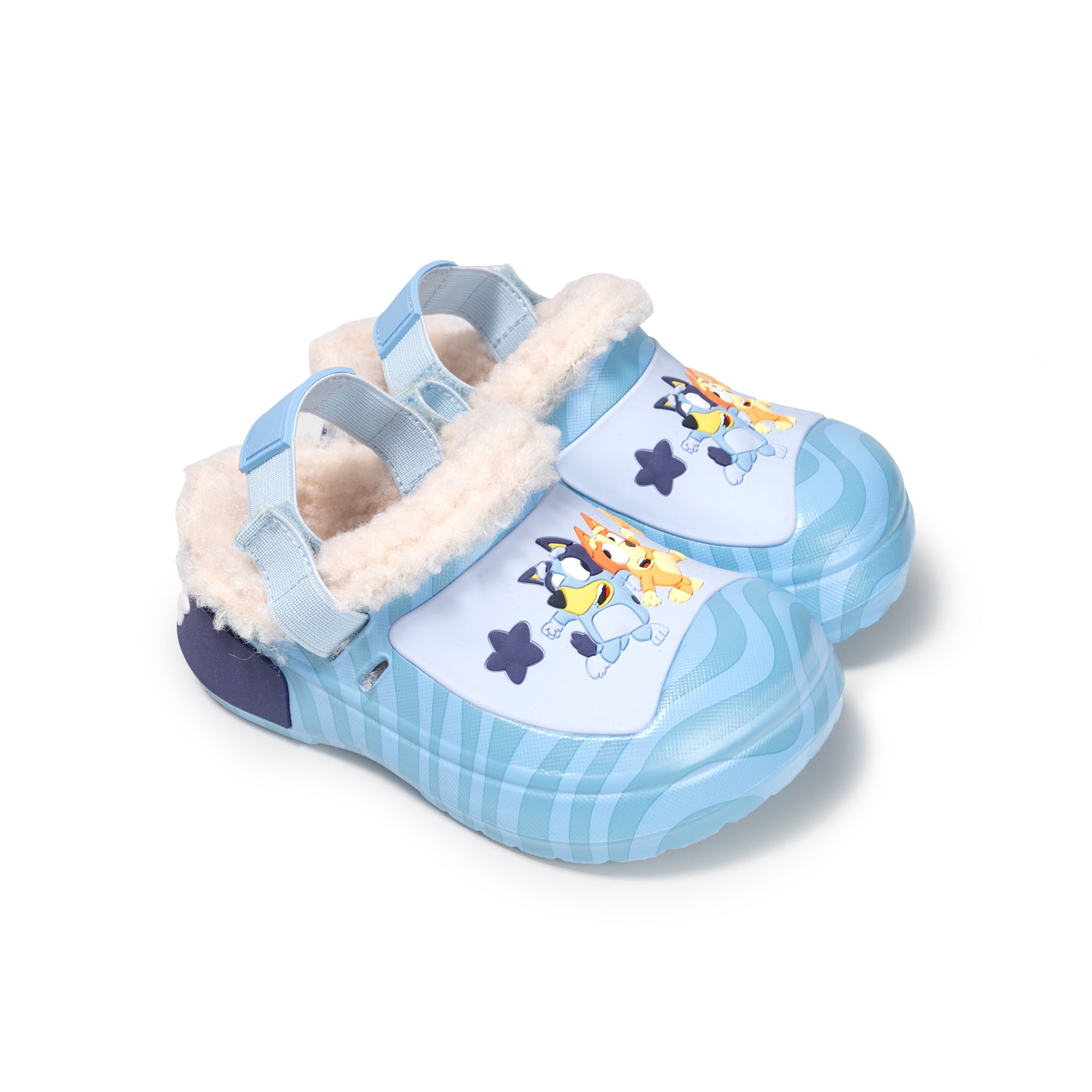 Bluey Toddler Faux Fur Lined Clogs
