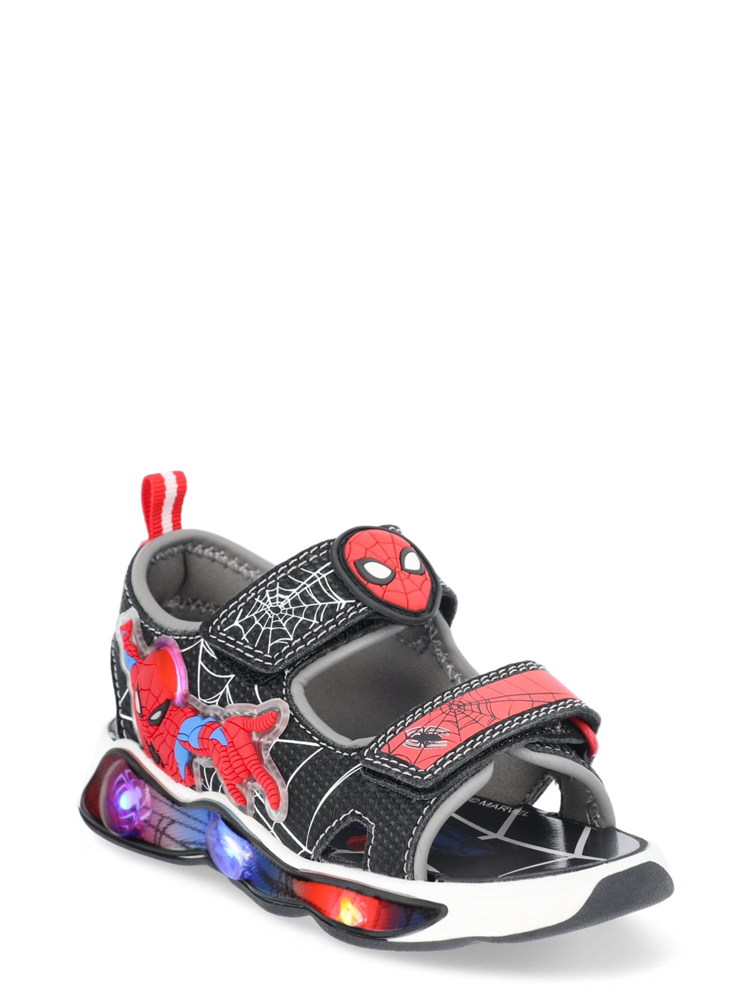 Spider-Man Toddler Boys Light-Up Sandals