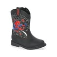 thumbnail image 1 of Spider Man Toddler Boys Light Up Western Cowboy Boots, 1 of 4