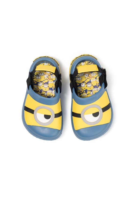 Minnion Toddler Strap Up Clogs