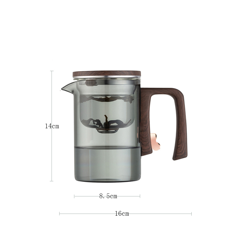 BT New Water Separation Inner Container Teapot One Click Magnetic ...