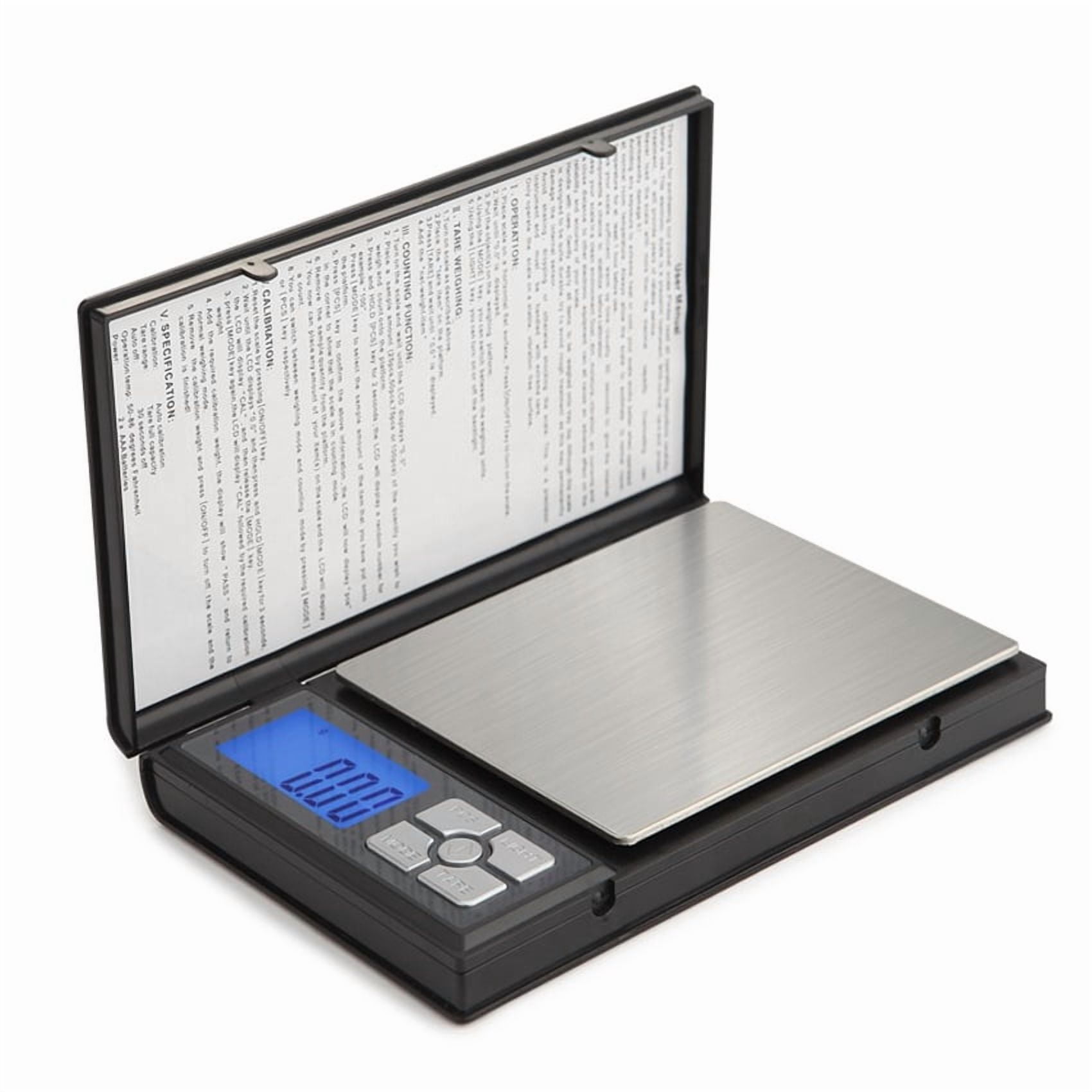 BT Notebook Shape Digital Scale, High Precision Electronic Diamond Gold ...