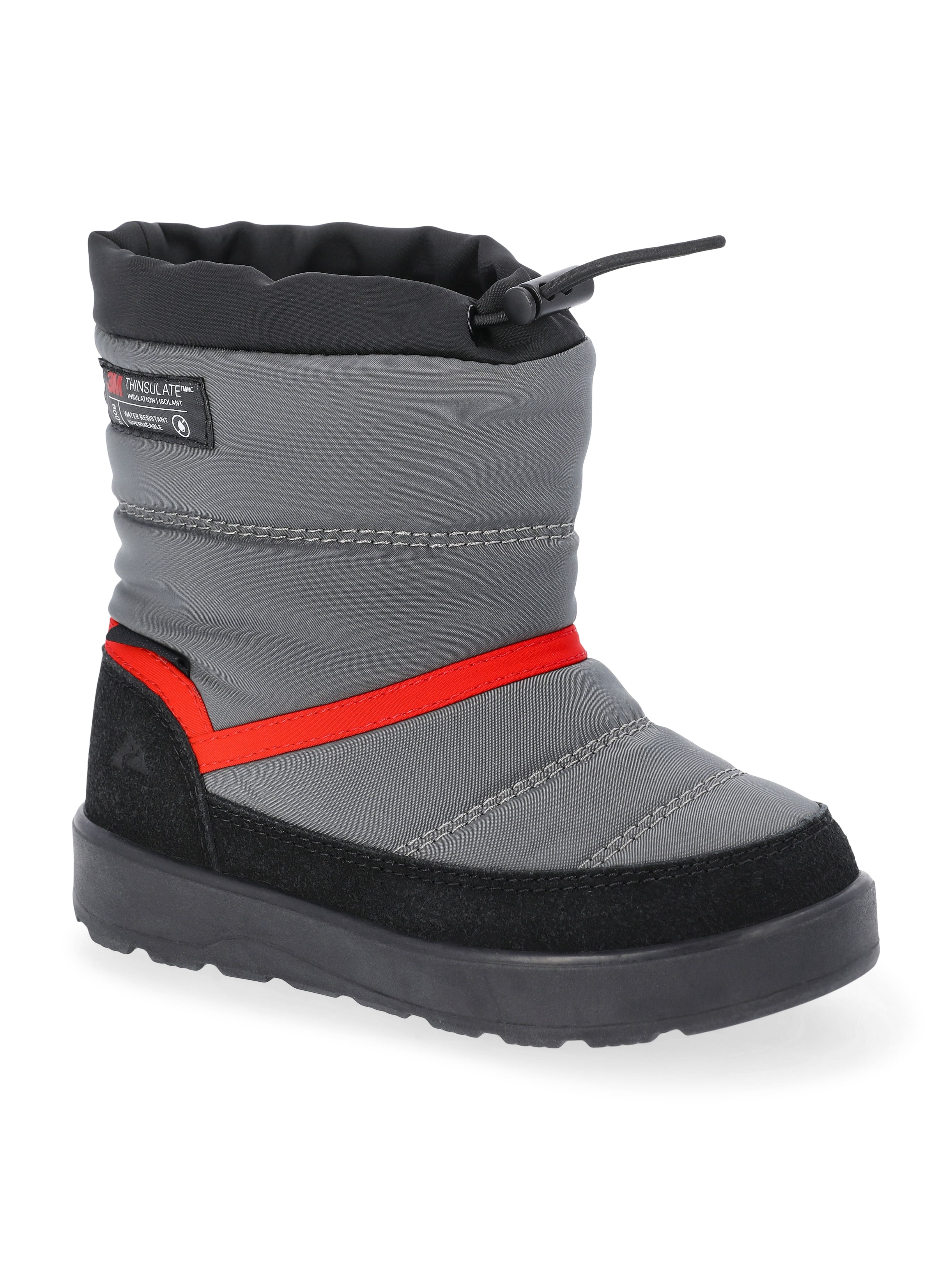 Ozark Trail Toddler and Kids Puffer 200g Snow Boots
