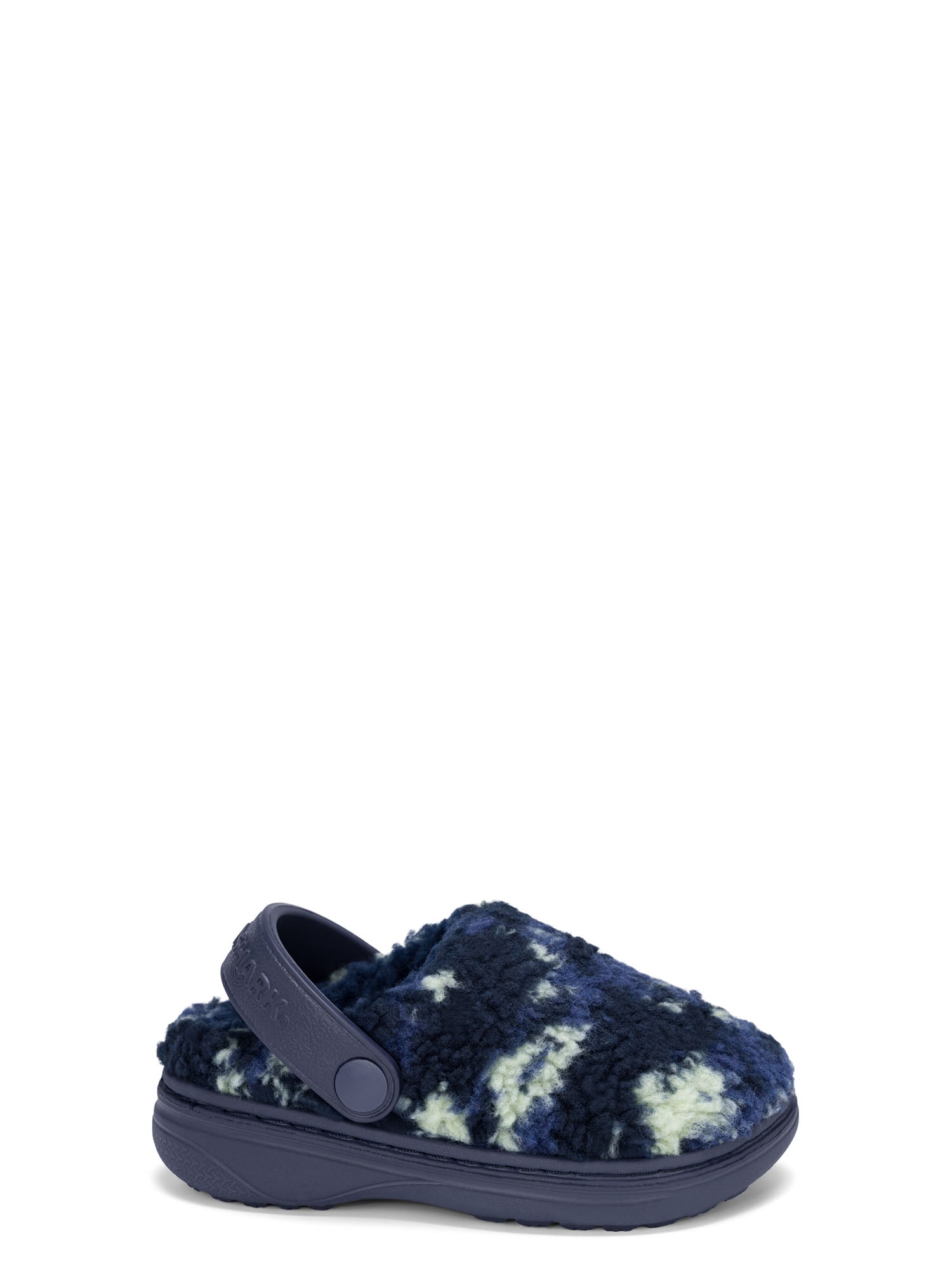 Rugged Shark Toddler Boys Sherpa Fuzzy Clogs