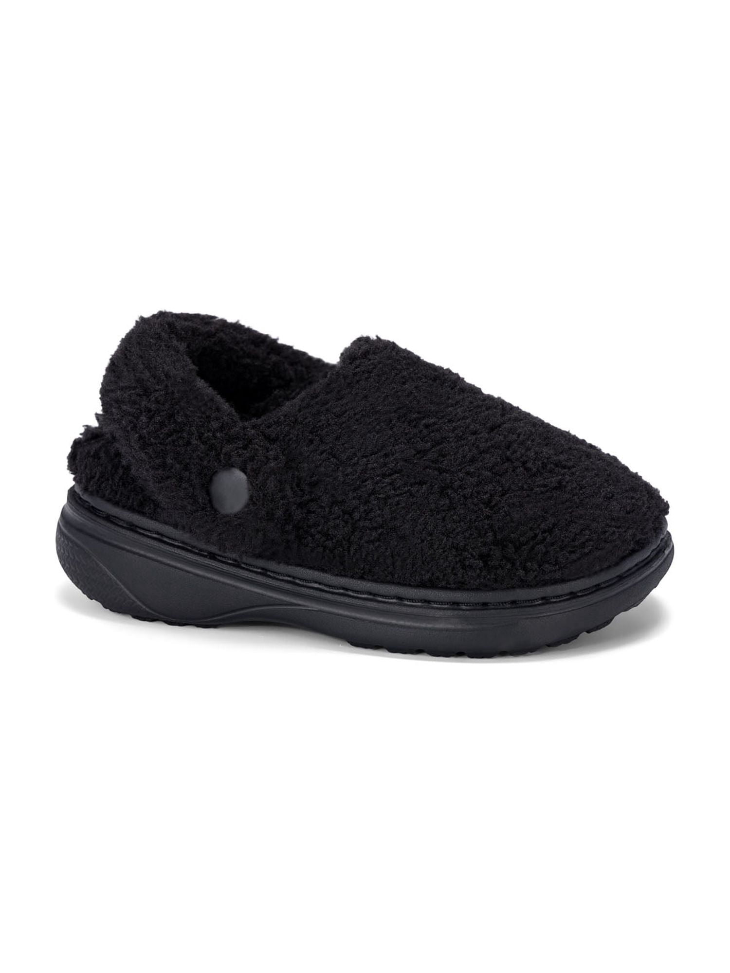 Rugged Shark Toddler Boys Sherpa Fuzzy Clogs