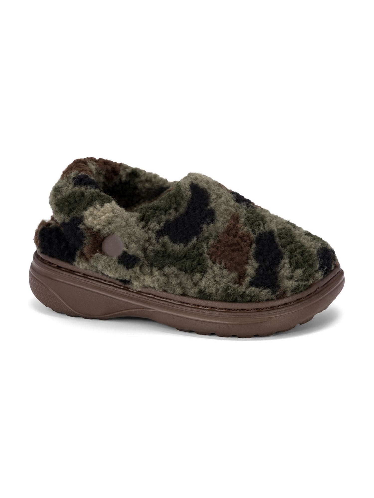 Rugged Shark Toddler Boys Sherpa Fuzzy Clogs