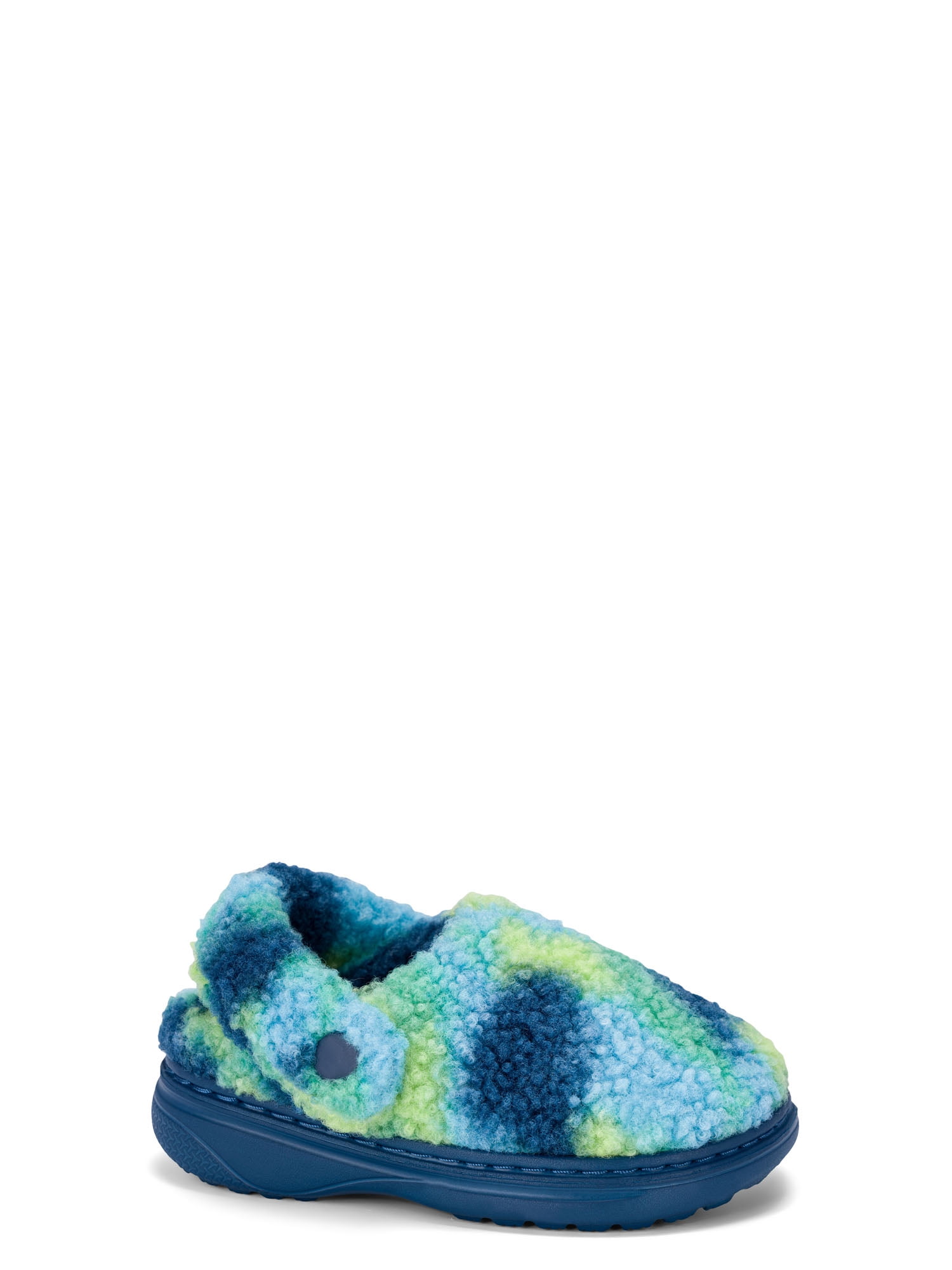 Rugged Shark Toddler Boys Sherpa Fuzzy Clogs