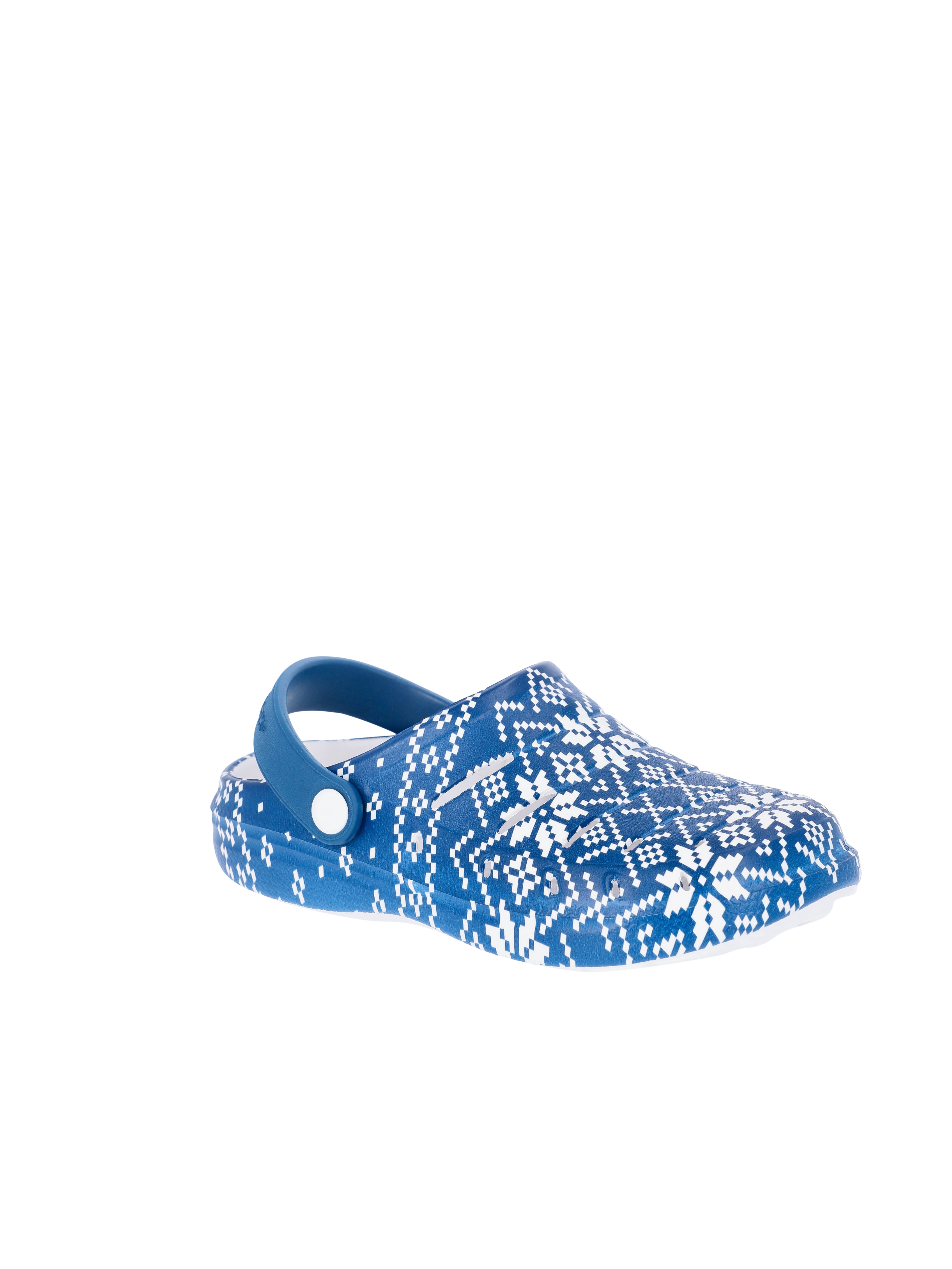 Rugged Shark Toddlers and Kids Holiday Printed Clogs