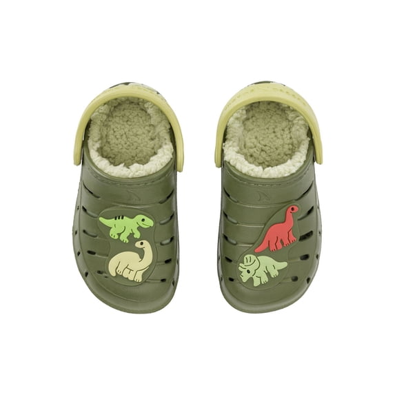Rugged Shark Toddler Boys Lined Eva Clogs