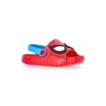 thumbnail image 1 of Spider Man Toddler Boys Slide Sandals with Back Strap, 1 of 6