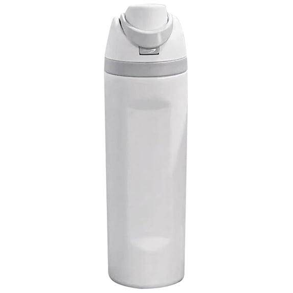 BT Straw Insulated Tumbler 304 Stainless Steel Portable Vacuum Insulated Mug Sports Water Bottle for Outdoor Camping Sports,White 24OZ