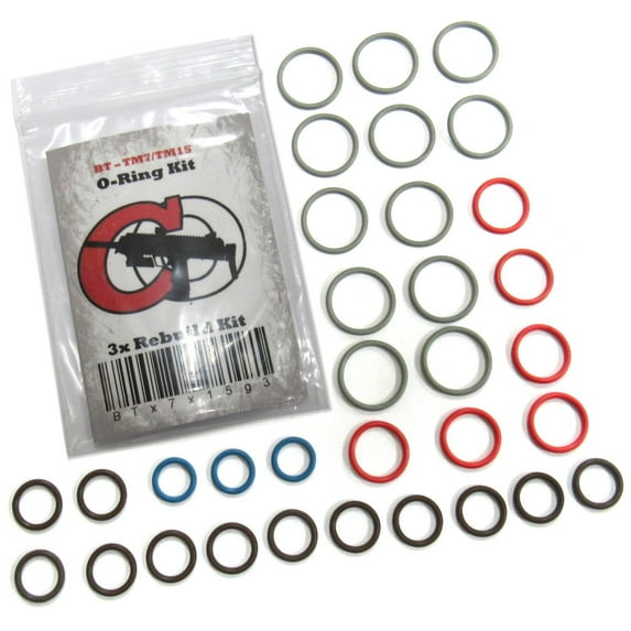 BT TM7 / TM15 - Color Coded 3x Oring Rebuild Kit