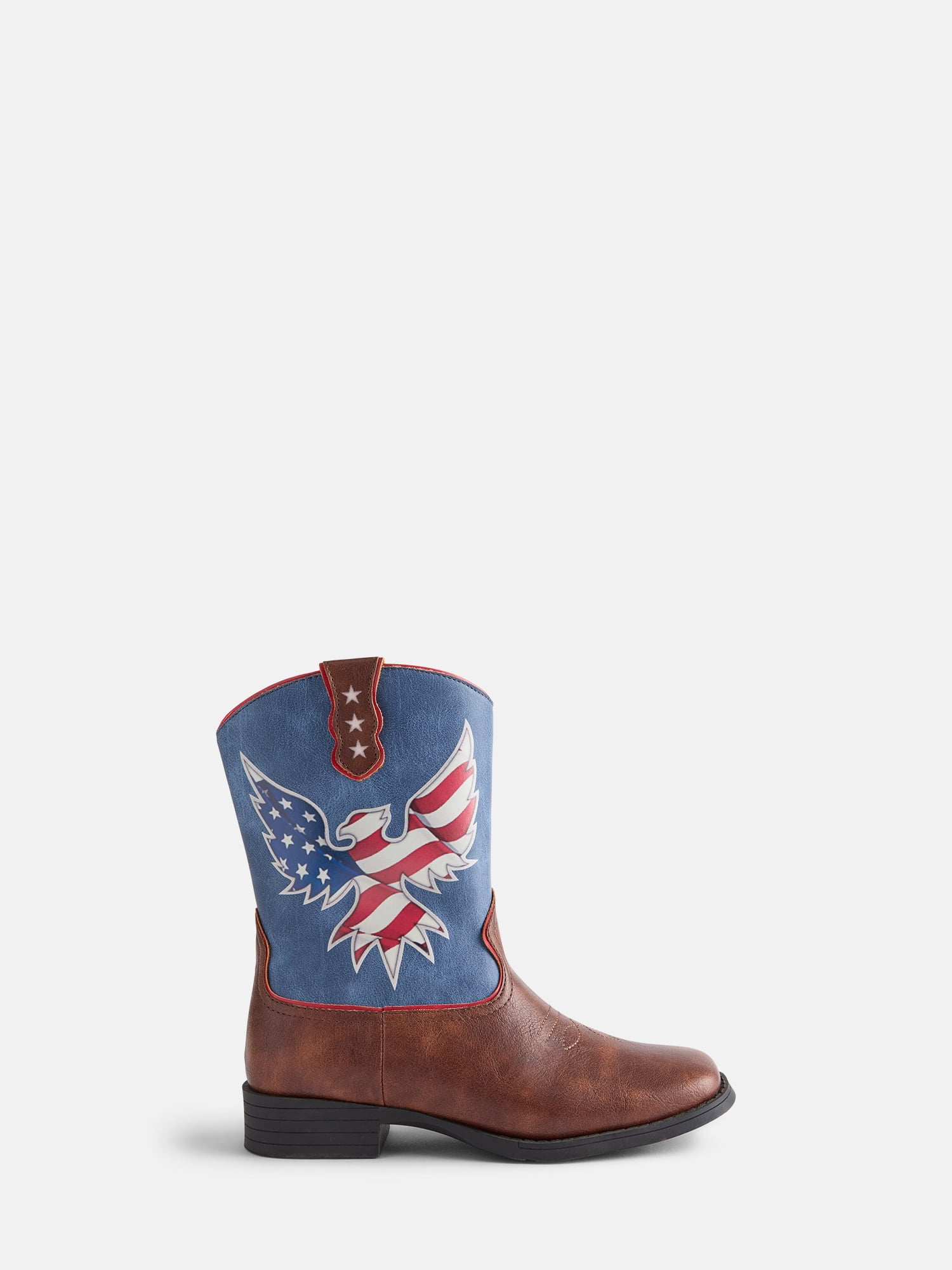 Wonder Nation Toddler Boys' USA Cowboy Boots