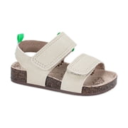 Wonder Nation Baby & Toddler Boys Two Strap Footbed Sandals
