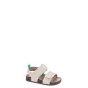 Wonder Nation Baby & Toddler Boys Two Strap Footbed Sandals