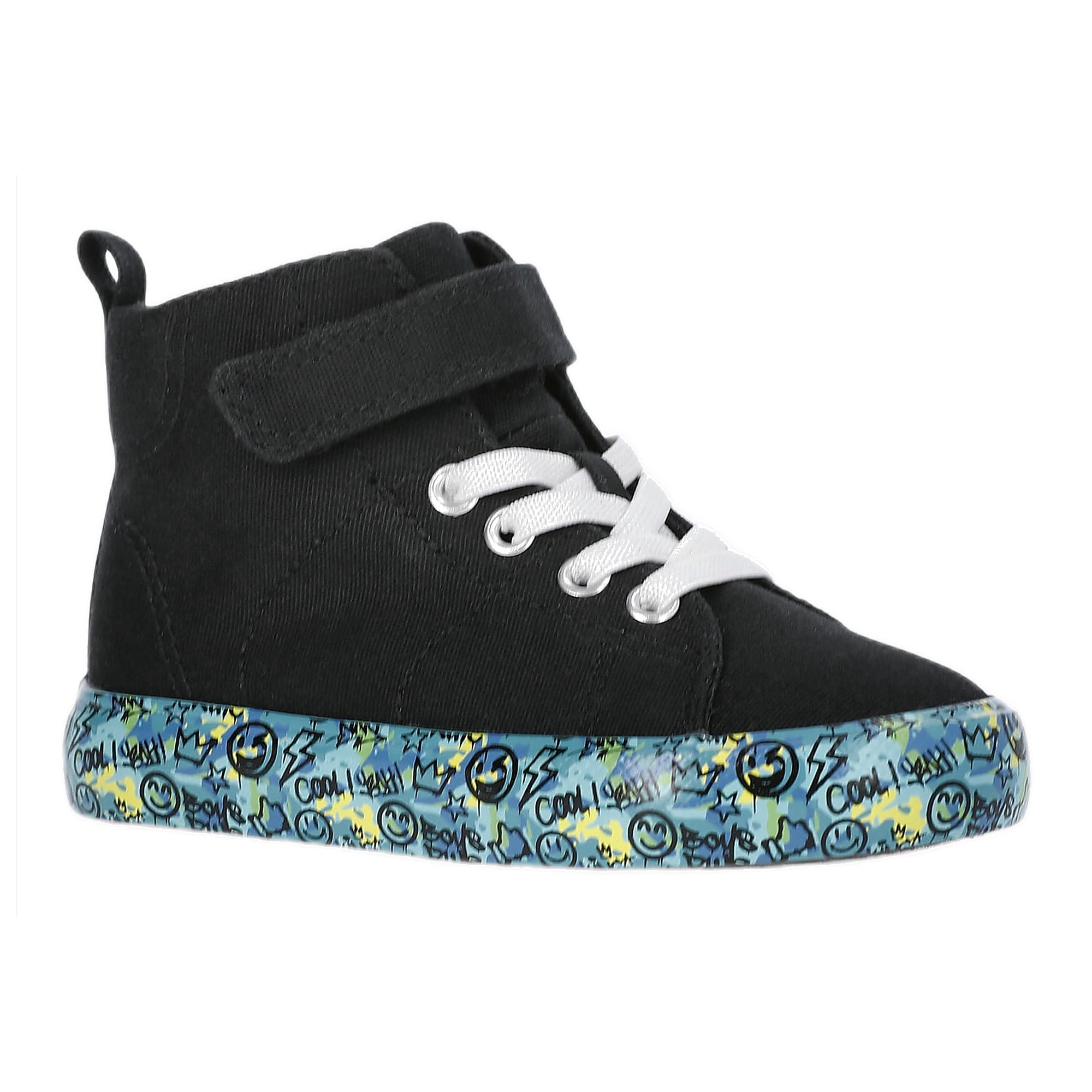 Wonder Nation Toddler Boys Casual High Top Sneakers