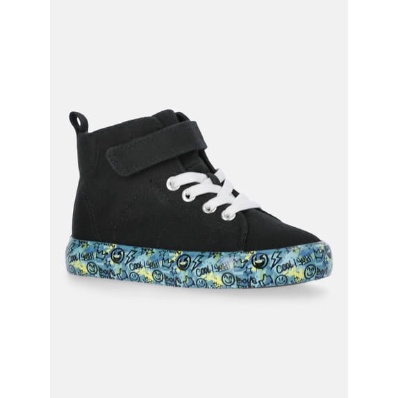 Wonder Nation Toddler Boys Casual High Top Sneakers