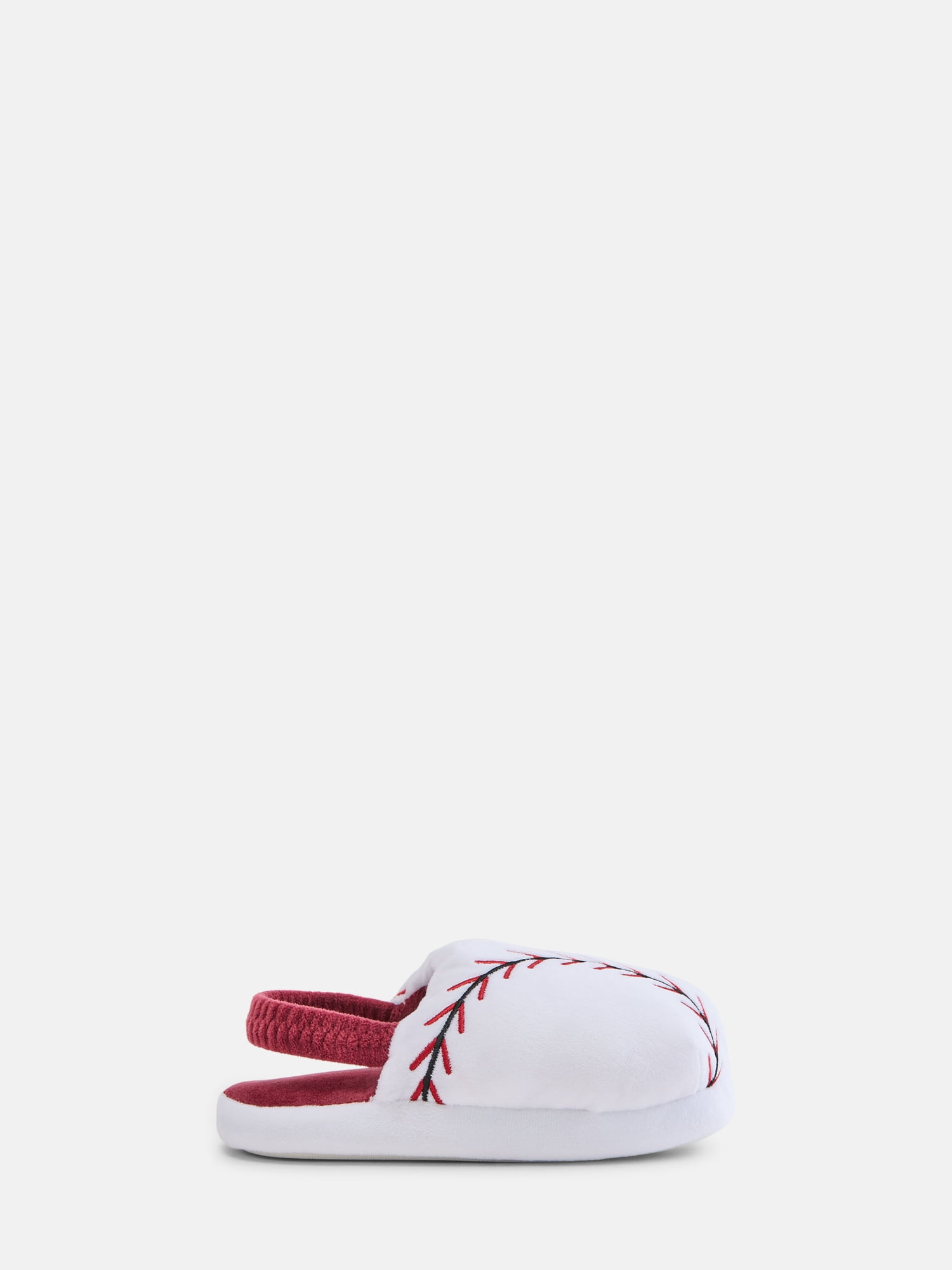 Wonder Nation Toddler Boys Sports Puffed Scuff Slippers