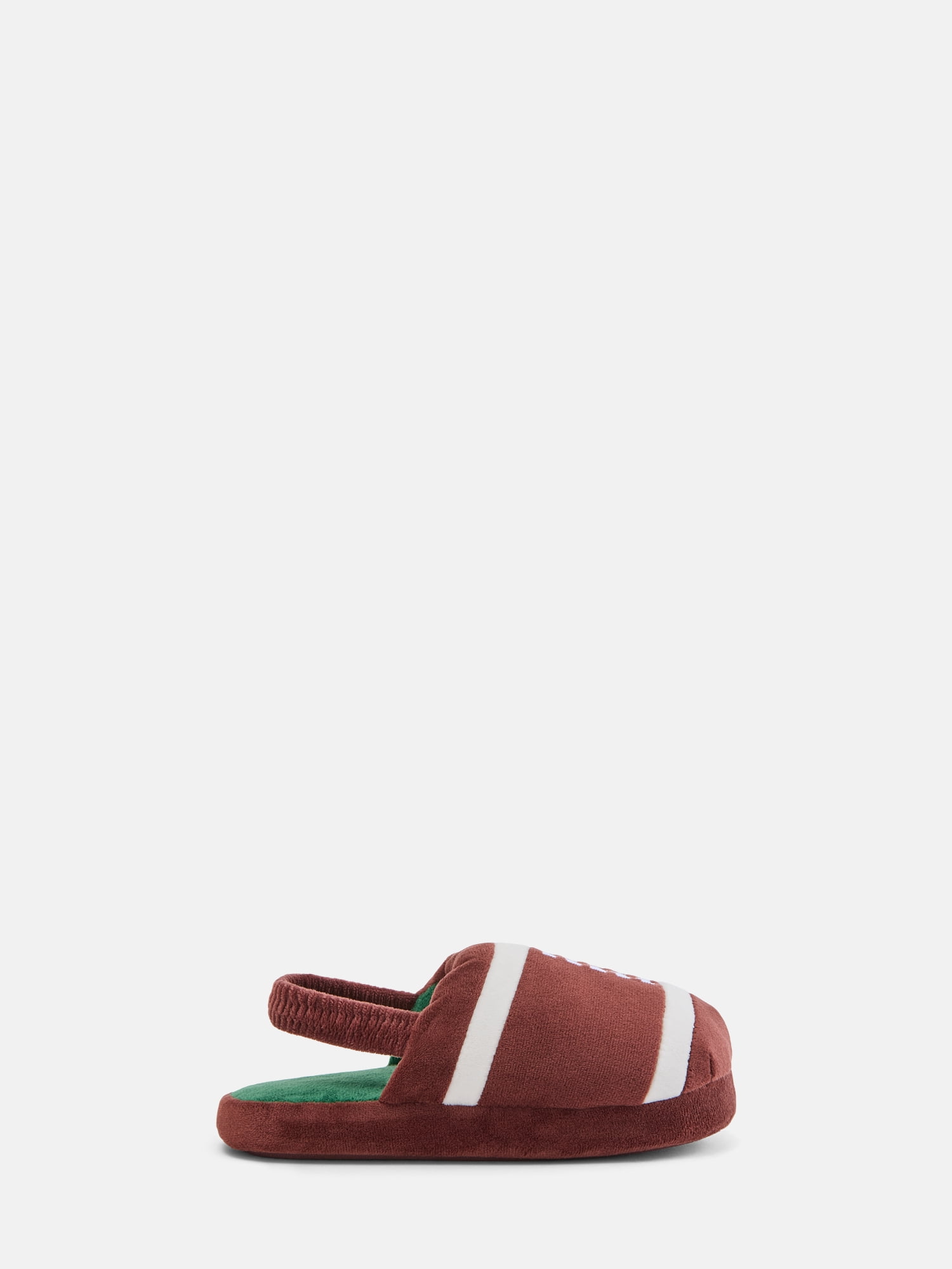 Wonder Nation Toddler Boys Sports Puffed Scuff Slippers